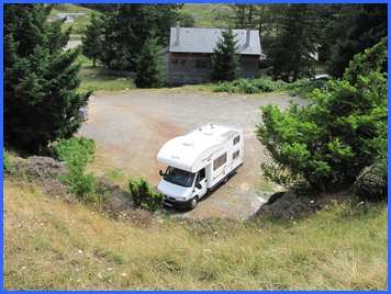 Parking du chalet Cadier