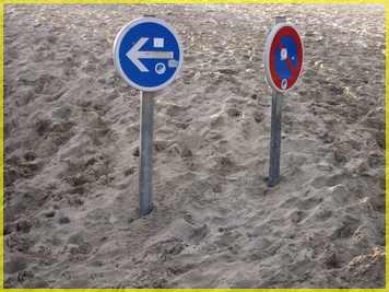 Parking de la plage de SAINT TROJAN