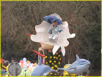 Défilé de la fête du mimosa St TROJAN