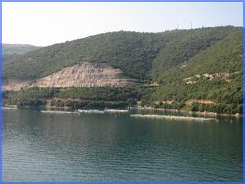 Les côtes grèques vues du ferry