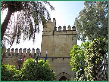 CORDOBA l’Alcázar et ces jardins