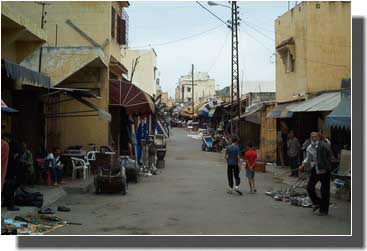 MEKNES une rue ....