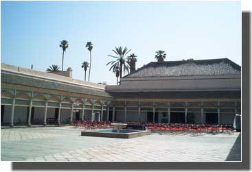 MARRAKECH le palais de la bahia