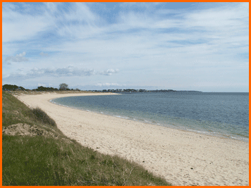 LOCMARIAQUER la plage (Sud)