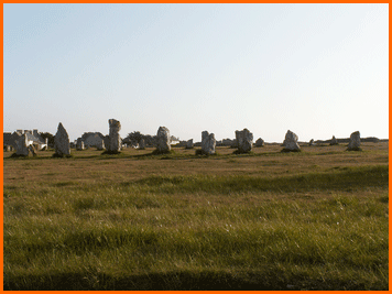 CAMARET les mehirs