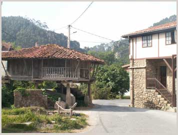 Le passage dans le village