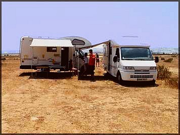 LARACHE l'autre cote de l’oued Loukkos.