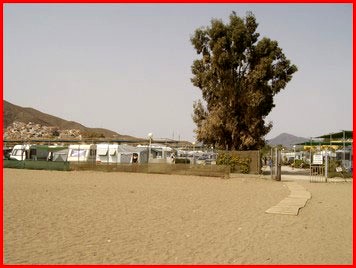 MAZARRON camping Playa de MAZARRON