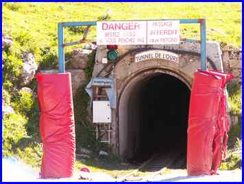 ARTOUSTE le tunnel du depart